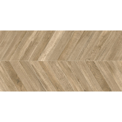 Walnut Chevron Light 120x60