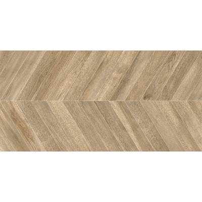 Walnut Chevron Light 120x60