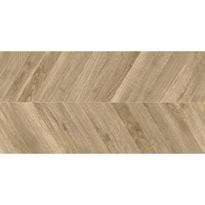 Walnut Chevron Light 120x60