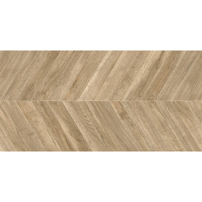 Walnut Chevron Light 120x60