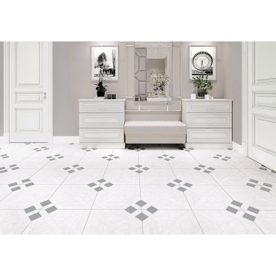 Creta Flori Blanco 41x41
