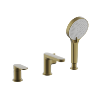Смеситель для ванны BELZ на борт золотой (B66713-5)