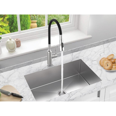 Смеситель Lemark Expert для кухни с поворотным изливом (LM5079GMN)